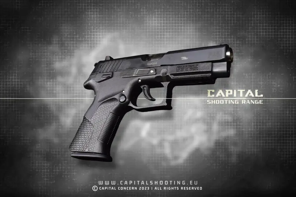 Pistole Grand Power P45 pro Budapest Shooting