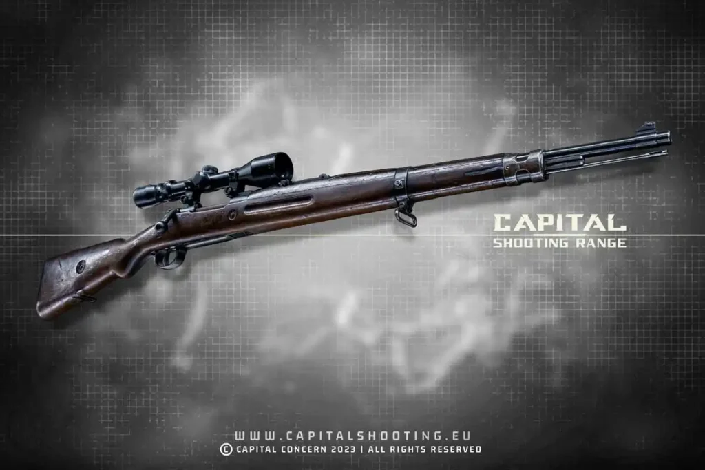 Odstřelovací puška KAR98 VZ-24 pro Budapest Shooting