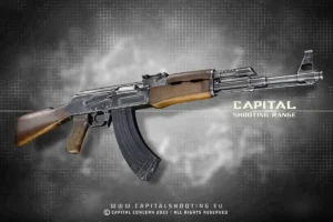 Karabina Kalashnikov AK-47 pro Budapest Shooting