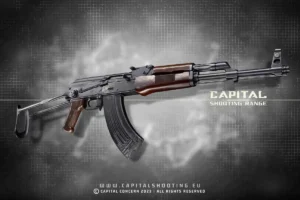 Karabina Kalashnikov AK-47S pro Budapest Shooting