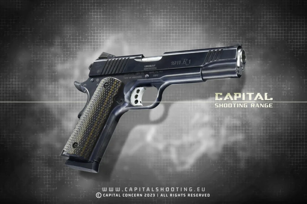 Pistole Remington 1911 R1 pro Budapest Shooting