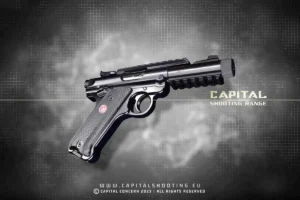 Pistole Ruger Mark IV .22 LR pro Budapest Shooting