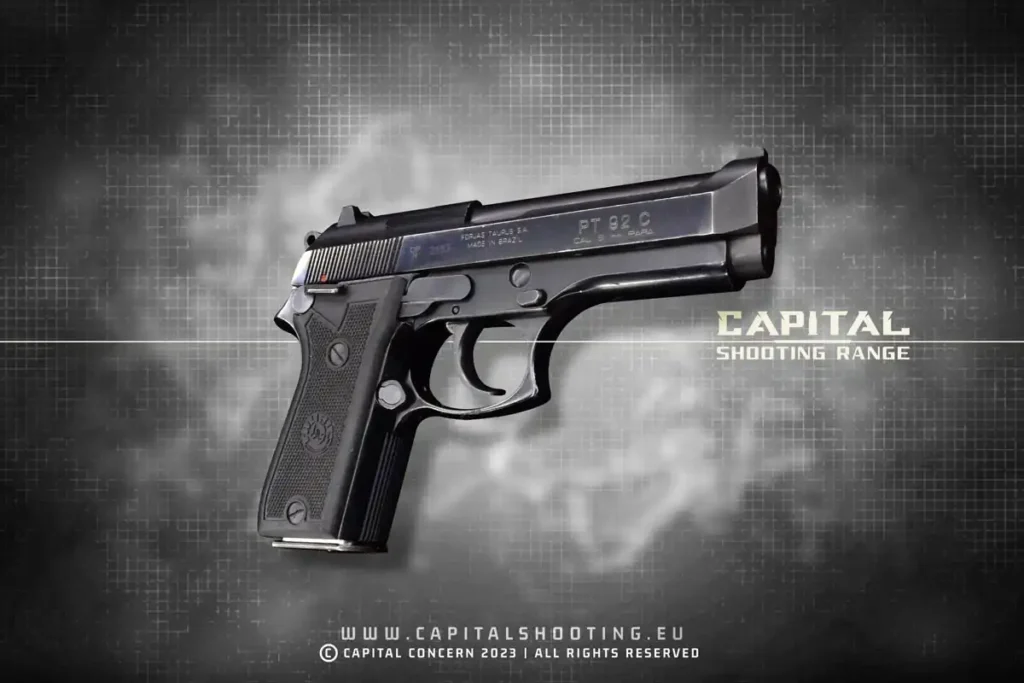 Pistole Taurus PT92 C pro Budapest Shooting